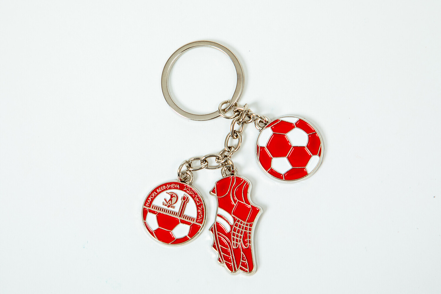 מחזיק מפתחות לוגו+נעל וכדור