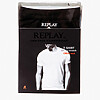 טי שירט REPLAY שחורה צווארון עגול – תמונה 2